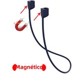 Soft Silicone Anti Lost Magnetic Rope Earphones for Apple AirPods Pro 2 Galaxy Buds 3 Bluetooth Wireless Headphone Earbuds Strap