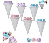 Quitapelusas Cozycache para ropa, bola flotante para atrapar pelusas, el mejor atrapapelusas para lavadora, malla filtrante flotante reutilizable para lavadora y secadora (9 unidades)