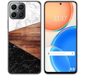 Funda Silicona para Huawei Honor X8 diseño Mármol 11 Dibujos