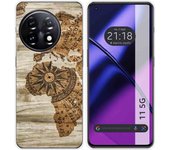 Funda Silicona para Oneplus 11 5G diseño Madera 07 Dibujos
