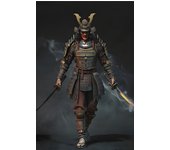 Japan Samurai Warrior Bushido Sword Art Retro Posters Canvas Painting Wall Decor Prints Picture for Living Room Home Decoration