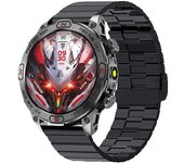 Adecuado para reloj inteligente deportivo Bluetooth Android IOS, GPS, pantalla AMOLED HD de 1,43 pulgadas 466*466 IP68 a prueba de agua, llamada