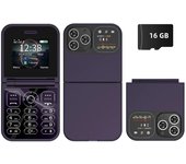 SERVO F15 Mini 2G GSM Foldable Mobile Phone Dual SIM Magic Voice Flashlight Call Recording 2.0"Portable Flip Mobile Phone Type-C