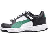 Puma REBOUND JOY LOW PS Deportivas Planas Niño Blanco