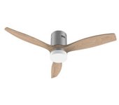 CECOTEC 08240 Ventilador de 40 W con protección contra el agua y lámpara LED EnergySilence Aero 5600 Steel Aqua Connected