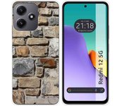Funda Silicona para Xiaomi Redmi 12 5G diseño Ladrillo 03 Dibujos