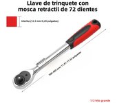 1/4" 3/8" 1/2" inch Ratchet Wrench 72 Teeth Extending Telescopic Ratchet Socket Wrench Tool Plate Ratchet Handle Wrench Tools