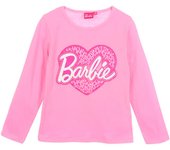 Camiseta niña manga larga Barbie rosa Raíz Merchan-Store