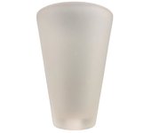 Genérico NO MARCA Tulipa de Cristal LISA 11x8,5cm con Apertura 1cm - Pantallas para Lámparas