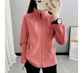 Smvp 2024 Autumn Winter New Casual Standing Neck Thickened Clothing Coat Lady Two-sided Fleece Outdoor Sport Keep Warm Overcoat
