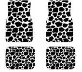 Car Foot Mats Universal Bohemian Style Car Foot Mats Carpet 4 Pieces Dirty Resistant Front and Rear Mats Set Car Accessories