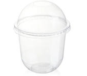 50pcs Pudding Cups Wiht Lids Plastic Boxes Ice-Cream Mousse Dessert Picnic Party Packing Dessert Cups with Lid