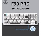 AULA F99 PRO Machanical Keyboard RGB Bluetooth 2.4G Wireless Gasket 3-Mode Hot Plug PBT 8000mah Customization Gaming Keyboard