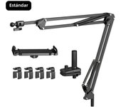 Tablet Holder for Bed 360° Adjustable Bracket Metal Arm Stand for iPad Pro 12.9 11 13 Air 2024 Xiaomi Samsung Tab Phone Support