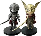 5PCS New Elden Ring Gaming Q Version Mini Ranni Cat Melina Malenia The Half-Wolf  Action Figure Lani Magic Ornaments PVC Dolls