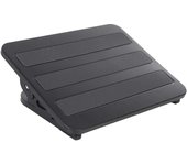 Maclean MC-831 soporte para el apoyo de pies Negro