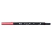 Tombow - ROTULADOR TOMBOW DOBLE PUNTA PINC. ROSA - Pack de 6 unidades ABT-803