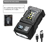 MINI USB Rechargeable LED Flashlight Portable Tail magnet flashlight Super Bright Camping Lantern Side COB emergency light