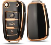 Jingyuqin 3BTN Fashion Soft TPU Car Key Case Fob For Audi A1 A3 8P 8L A4 A5 B6 B7 A6 A7 C5 C6 4F Q3 Q5 Q7 Q8 TT S3