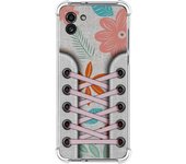 Funda Silicona Antigolpes para Samsung Galaxy A03 diseño Zapatillas 09 Dibujos