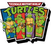 Tmnt: cast funky chunky magnet