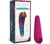 plusOne - Arousor de Aleteo: 10 Ajustes de Vibración, Estimulador Único para Clítoris y Zonas Erógenas - Diseñado para Mujeres, Hombres y Parejas