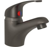 vidaXL Grifo para Lavabo Baño Metal Mango Mezclador Manija Monomando Color Cromado,  Dorado,  Gris y mas