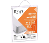 Protector Colchon Impermeable Rizo Funda De Colchón Impermeable Cubierta De Cama Lavable Gruesa Impermeable Doméstico Prt Durabilidad Y Resistencia Blanco 3 Tamaños 90/135/150Cm