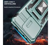 Slid Camera Protection Phone Case for Xiaomi A1Plus 12 11T Pro PocoX6 X5 X4 F5 C65 Pro 5G Heavy Armor Hybrid Bracket Ring Cover