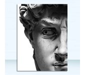 Nordic Black And White Famous Paintings Wall Art David Head Body Sculpture Posters And Prints Living Room Decoration Gifts