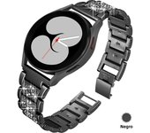 Diamond strap for Samsung Galaxy Watch 7/FE/6/4/Classic/5/pro 45mm 40mm 44mm Metal 20mm 22mm link Bracelet huawei gt 4-3-2 band