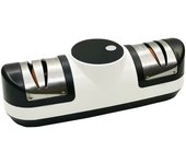 Afilador de cuchillos de cocina 4 en 1, afilador de cuchillos eléctrico de 2 niveles, con pantalla electrónica, 3 velocidades, antideslizante y silencioso, utilizado para moler grueso y fino