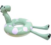 Swimming Pool Floats, Floating Pool Ring, Comfortable Water Raft, Fun Inflatable Design, Portable Lightweight Build, for Beach, Lake, Backyard, and Poolside Relaxation, 160 x 96 x 31,8 cm, multicolor