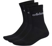 Calcetines Adidas Pack 3 para hombre en color negro