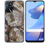 Funda Silicona para Oppo A16 / A16s diseño Mármol 14 Dibujos
