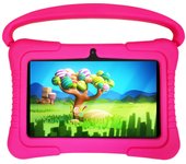 Tableta infantil de 7 pulgadas con 16 GB de ROM y 1 GB de RAM, Android 11 para niños de 3 a 14 años, con WiFi 2.4G, GMS, protección ocular, educación, control parental, funda protectora de silicona.