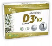 PINISAN - VITAMINAS D3+K2 DE 60 CÁPSULAS