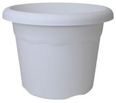 Plastiken Maceta de Inyección Color Blanco ø22cm Plástico - Alta Calidad