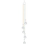 Pack de Colgante de Bolas Cristal Atrapasoles Adornos 0,5 Metros de Largo para Hogar, Regalo Estreno de una Casa Housewarming Gift