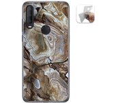 Tumundosmartphone Funda Gel Tpu para Alcatel 1S 2020 / 3L 2020 diseño Mármol 14 Dibujos