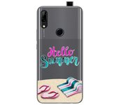 Tumundosmartphone Funda Gel Transparente para Huawei P Smart Z diseño Summer Dibujos