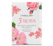 L'Erbolario Rosa Saco Perfumado Cajon 1Ud - Aroma Femenino y Delicado