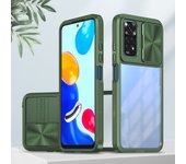 Shockproof Transparent Case for Redmi Note 12 11 10 9 11E 11S 10T 4g 5g Pro Max Slide Metal Camera Protective Cover