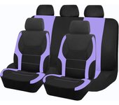 Universal Polyester Car Seat Covers Sporty Design Fit For Most Car Suv Truck Four Season Seat Cover For Car Accessories Interior