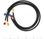 0.9M-1.8M AC Charging Hose Tube Kit Hose Low Loss Fittings for R134A R12 R22 Refrigerant Air Conditioning Manifold Gauge