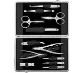 ZWILLING TWINOX Estuche con marco 12-pzs, Negro