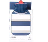 bolsa de agua caliente. modelo rayas azules 2 l edm