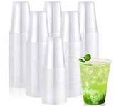 50/100PCS Disposable Clear Plastic Cup Outdoor Picnic Birthday Kitchen Party Tableware Party Plastic Cups for Picnic