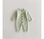 Newborn Baby Autumn and Winter New Super Cute Cute Plush Jumpsuit Boys and Girls Baby Clothes Soft Jumpsuit