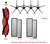 Replacement Kit Roller Brush HEPA Filter Mop Cloth Accessories Spare Parts For Xiaomi Roborock S5 Max S6 S6 Maxv Vacuum Cleaner